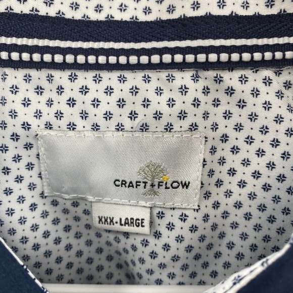 Men’s Craft + Flow short sleeve shirt Size XXXL - Picture 4 of 11